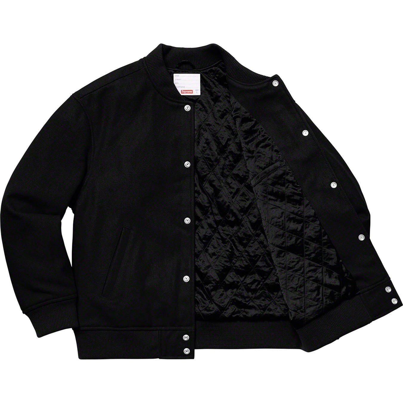 Delta Logo Varsity Jacket view 4